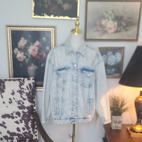 wild fable Jackets & Blazers - wild fable Light Blue Denim Jacket - Women